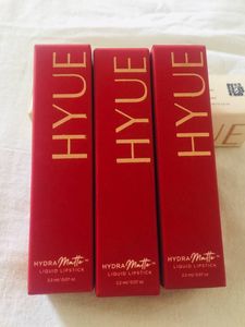 HYUE Hydra Matte Liquid Lipstick Set 3🥳
