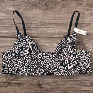 Stylish Leopard Print Underwired Bra