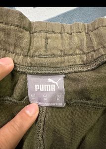 Puma Casual Shorts - Olive Green