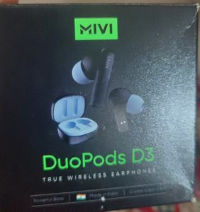 MiVi DUOPODS D3 True Wireless Earphones.