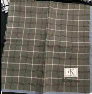 Authentic Calvin Klein Plaid Handkerchief