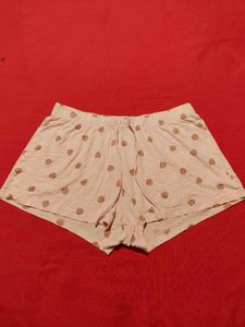Pink Printed Lounge Shorts