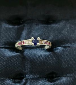 pure silver ring