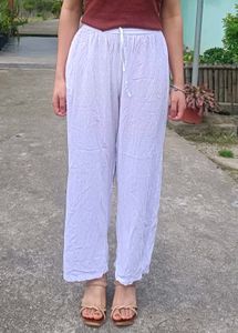 New Comfortable White Palazzo Pants