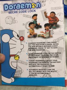 Secret Lock Piggy Bank (Doraemon)