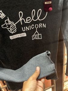 Hell Unicorn Girls' Turtleneck