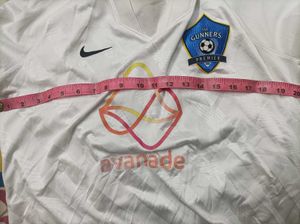 Nike football jersey with embroidered patches