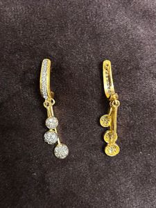 Sparkling Drop Earrings
