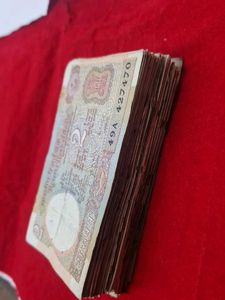 100 pcs Vintage 2 Rupee Banknote