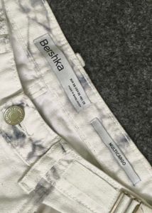 Bershka Tie-Dye Cargo Pants