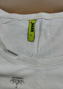 Casual Light Yellow Tee