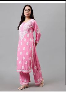 SevaChikan Chikankari kurta Set