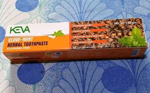 KEVA Clove-Mint Herbal toothpaste