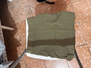 Swap Olive Bodycon Skirt
