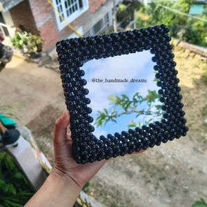 Pintersty Handmade Beaded Mirror