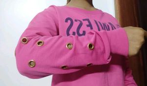 Short Full Sleeve Oversized Top