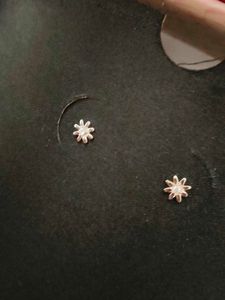Sterling Silver Posy Earrings