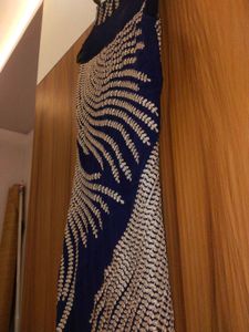Elegant Blue Embroidered Kurta Set