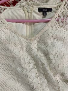 Never Wear - CODE BRAND size14- Crochet Dress