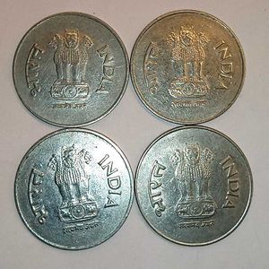 Rare One Rupee Slovakia Mint Coins