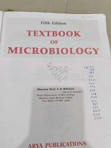 Microbiology Textbook - Fifth Edition