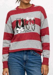 Red Cute Woolen Sweater