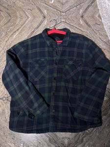 Men's Plaid Flannel Lined Jacket