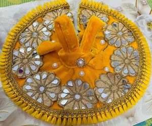 Laddu Gopal Fancy Velvet Dress Size 4,5,6,7,8