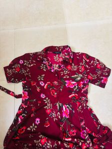 Floral Print Maxi Dress