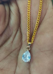 Single Stud Pendant Chain