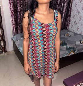Stunning Multicolour Dress – Brand New & On Sale!�
