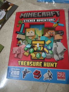 Minecraft Sticker Adventure &amp; More Books
