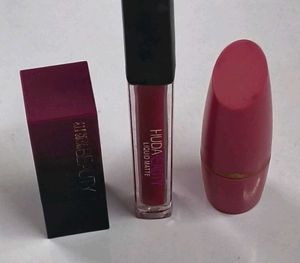 Huda Beauty Lipstick Bundle 3 pieces