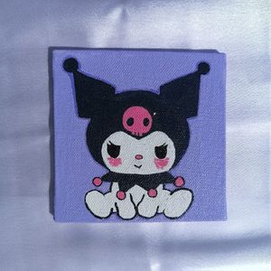 Kuromi Canvas Painting