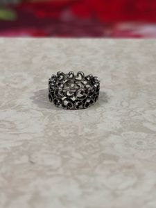 Oxidised Silver Ring Set – 3