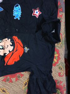 Betty Boop Patch Shirt