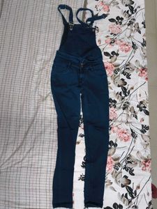 Women's Denim Dungri Overalls Jumpsuit