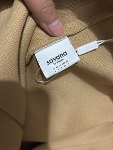 Stylish Tan Hooded Coat