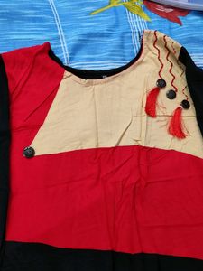 Color Block Kurti