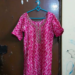 Beautiful Pink Kurta Set