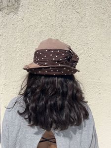 cowgirl Polka Dot with bow  Hat