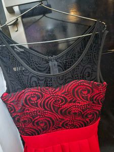 Lace Detail Party Dress