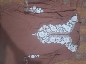 Embroidered Viscose Rayon Kurta
