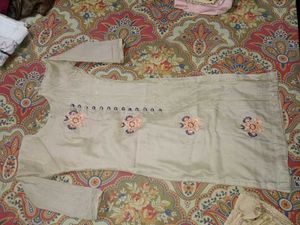 Embroidered Palazzo Pants