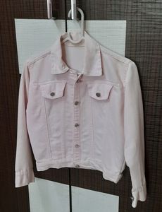 Pastel Pink Denim Jacket💗