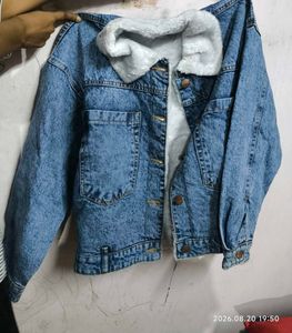 Cozy Lined Denim Jacket