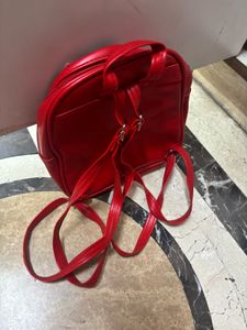 Red Sequin Bunny Backpack