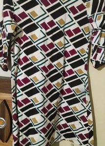 Geometric Print Top