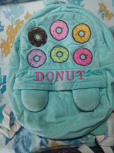 Cute Donut Plush Backpack