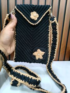 Handmade Crochet Phone Bag